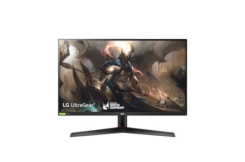 LG 27 Zoll UltraGear™ Gaming Monitor mit IPS 1ms und Full HD-Auflösung, 27GN600-B