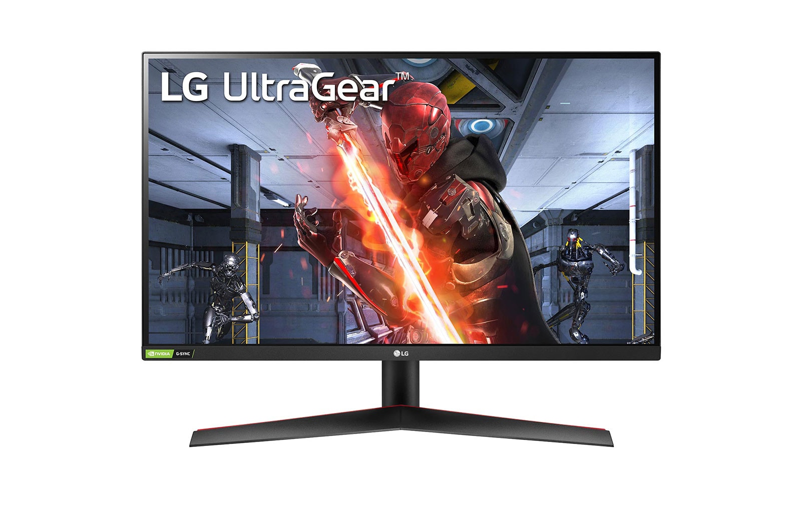 LG UltraGear™ 27 Zoll Gaming Monitor mit 144Hz QHD, 1ms IPS-Display, FreeSync™ Premium und HDR10, 27GN800P-B