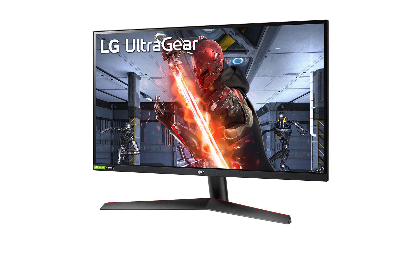LG UltraGear™ 27 Zoll Gaming Monitor mit 144Hz QHD, 1ms IPS-Display, FreeSync™ Premium und HDR10, 27GN800P-B