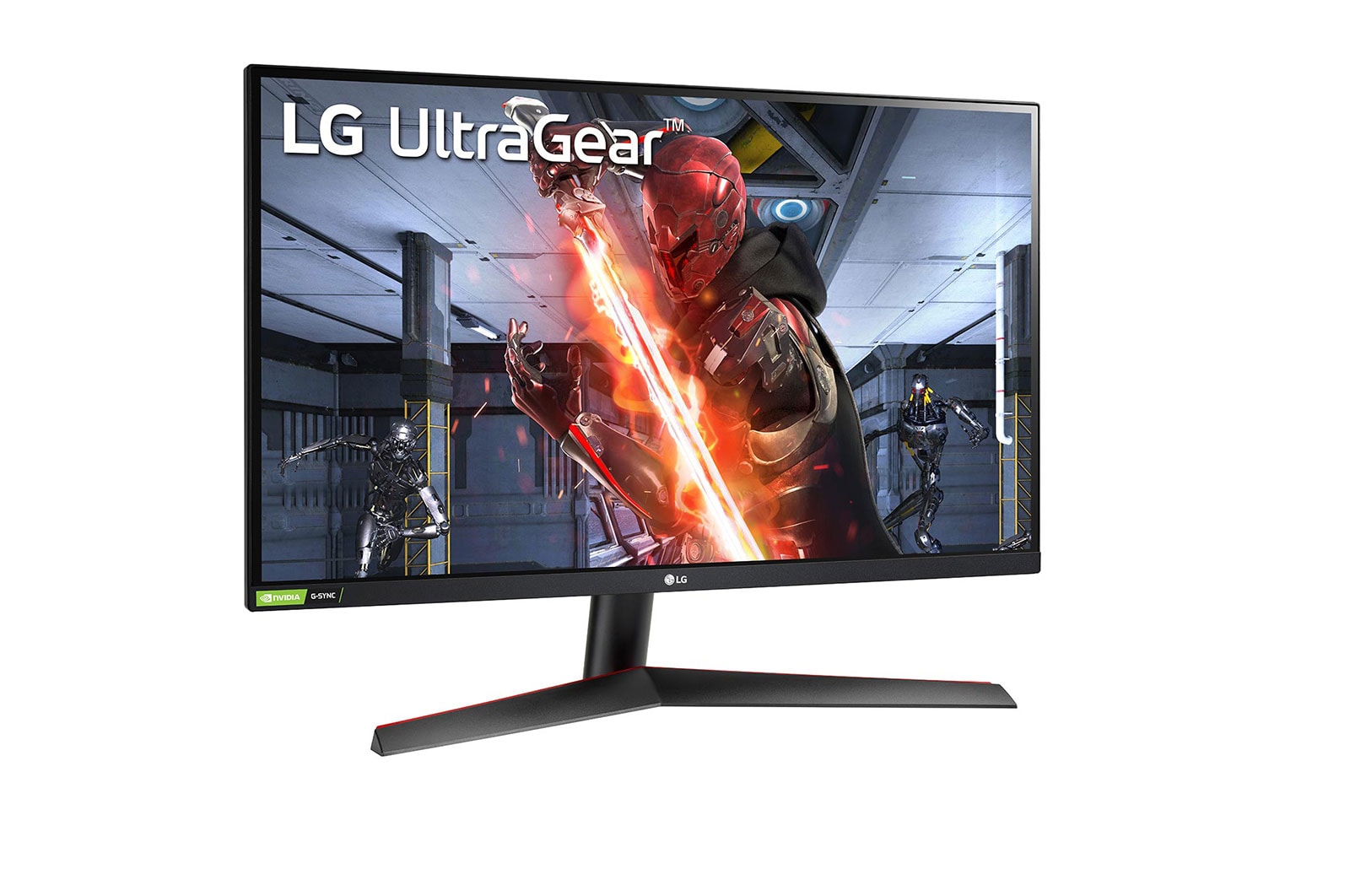 LG UltraGear™ 27 Zoll Gaming Monitor mit 144Hz QHD, 1ms IPS-Display, FreeSync™ Premium und HDR10, 27GN800P-B