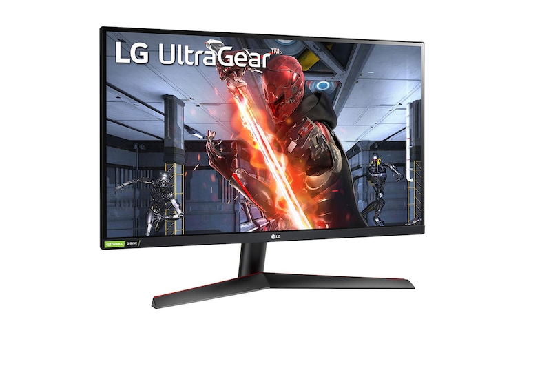 LG UltraGear™ 27 Zoll Gaming Monitor mit 144Hz QHD, 1ms IPS-Display, FreeSync™ Premium und HDR10, 27GN800P-B