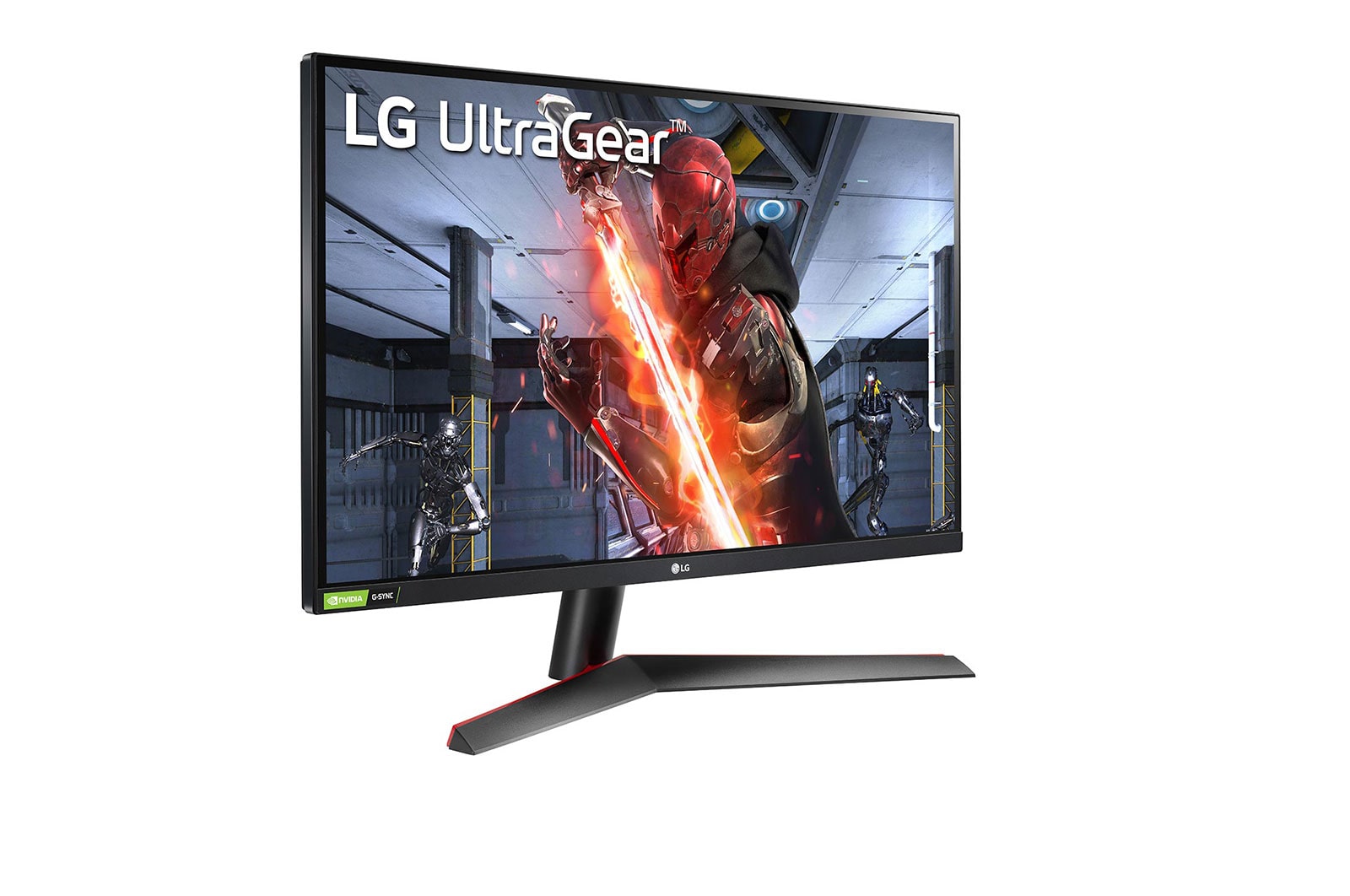 LG UltraGear™ 27 Zoll Gaming Monitor mit 144Hz QHD, 1ms IPS-Display, FreeSync™ Premium und HDR10, 27GN800P-B
