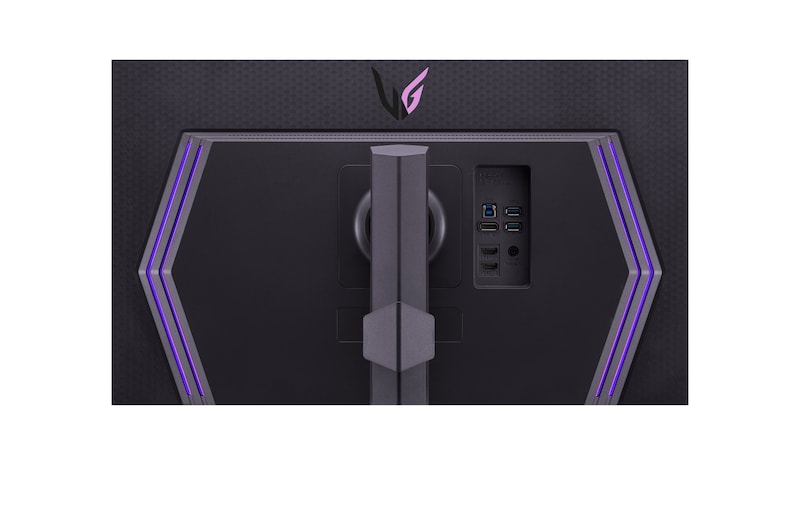 LG UltraGear™ 27 Zoll MiniLED 4K UHD Gaming Monitor | Nano IPS, 1ms (GtG), ATW Pole, 27GR95UM-B