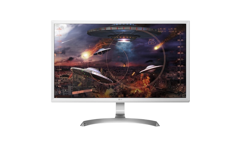 LG 27" Ultra HD 4K IPS Monitor, 27UD59-W