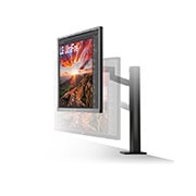 LG 27 Zoll UltraFine™ Display Ergo Monitor mit UHD 4K-Auflösung und IPS, 27UN880P-B