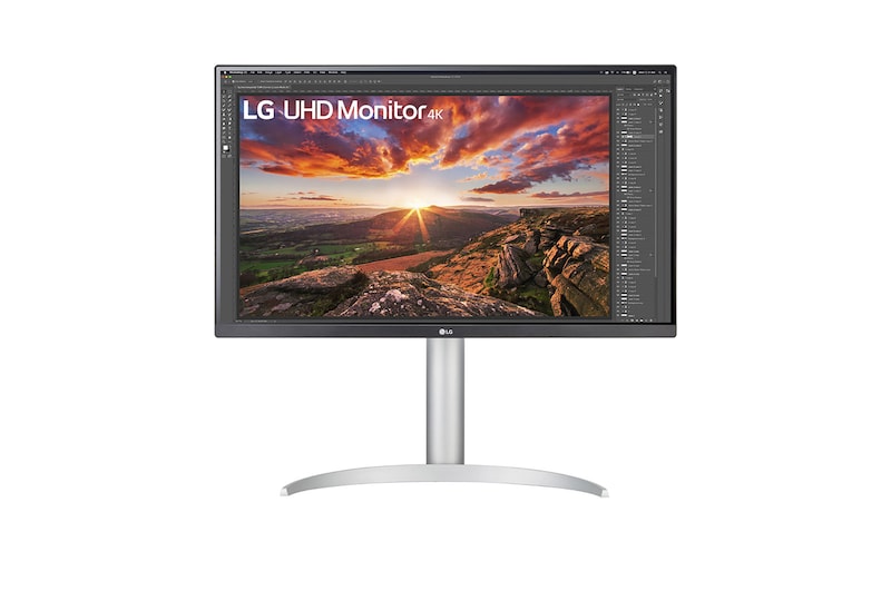 LG 27 Zoll UHD 4K Monitor mit VESA DisplayHDR™ 400 und AMD FreeSync™, 27UP85NP-W