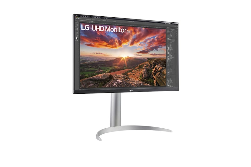 LG 27 Zoll UHD 4K Monitor mit VESA DisplayHDR™ 400 und AMD FreeSync™, 27UP85NP-W