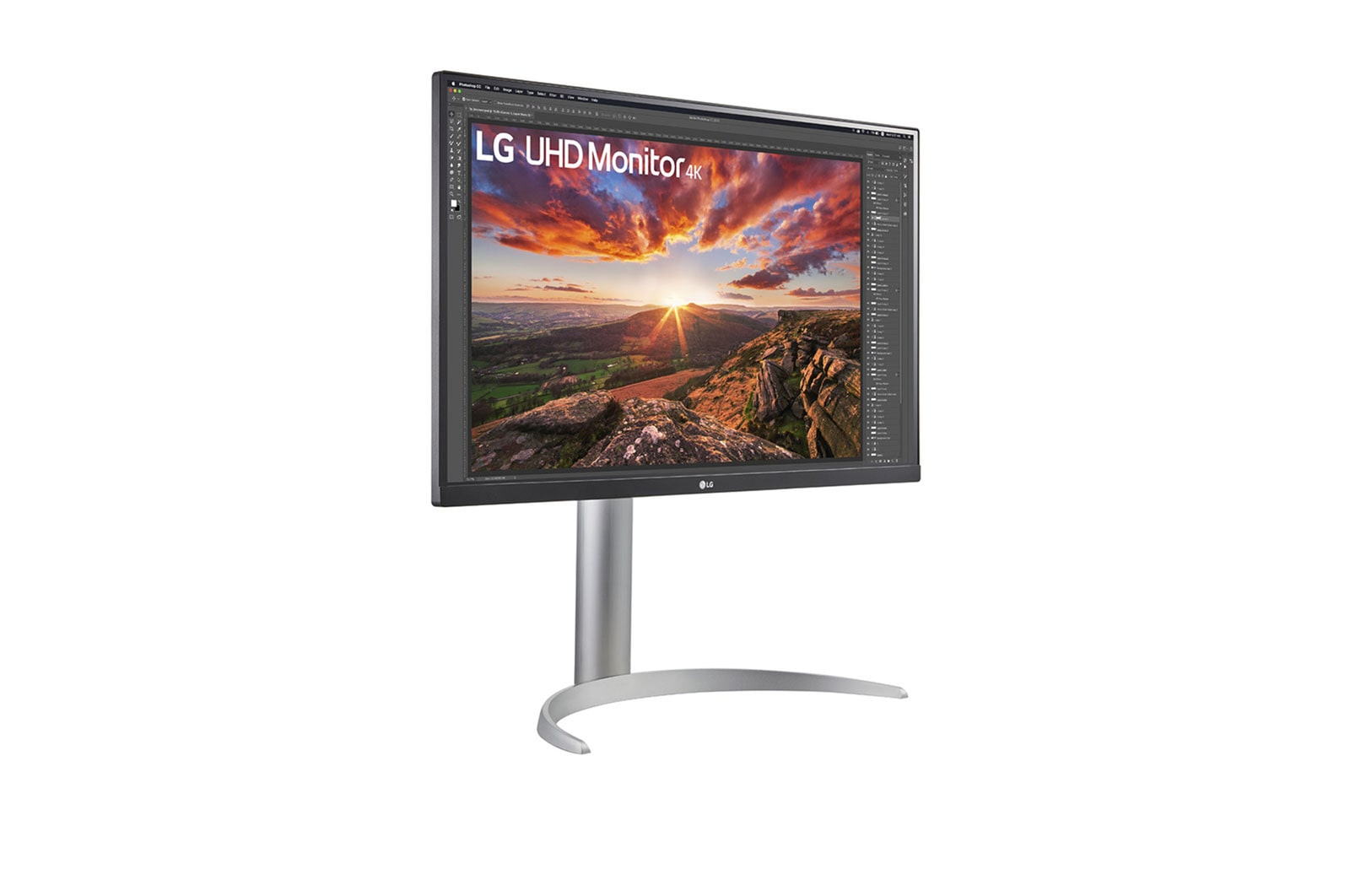 LG 27 Zoll UHD 4K Monitor mit VESA DisplayHDR™ 400 und AMD FreeSync™, 27UP85NP-W