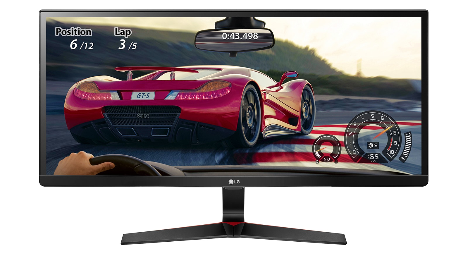 LG UltraWide™ Gaming Monitor - Energieeffizienzklasse: G (Skala A bis G), 29UM69G-B