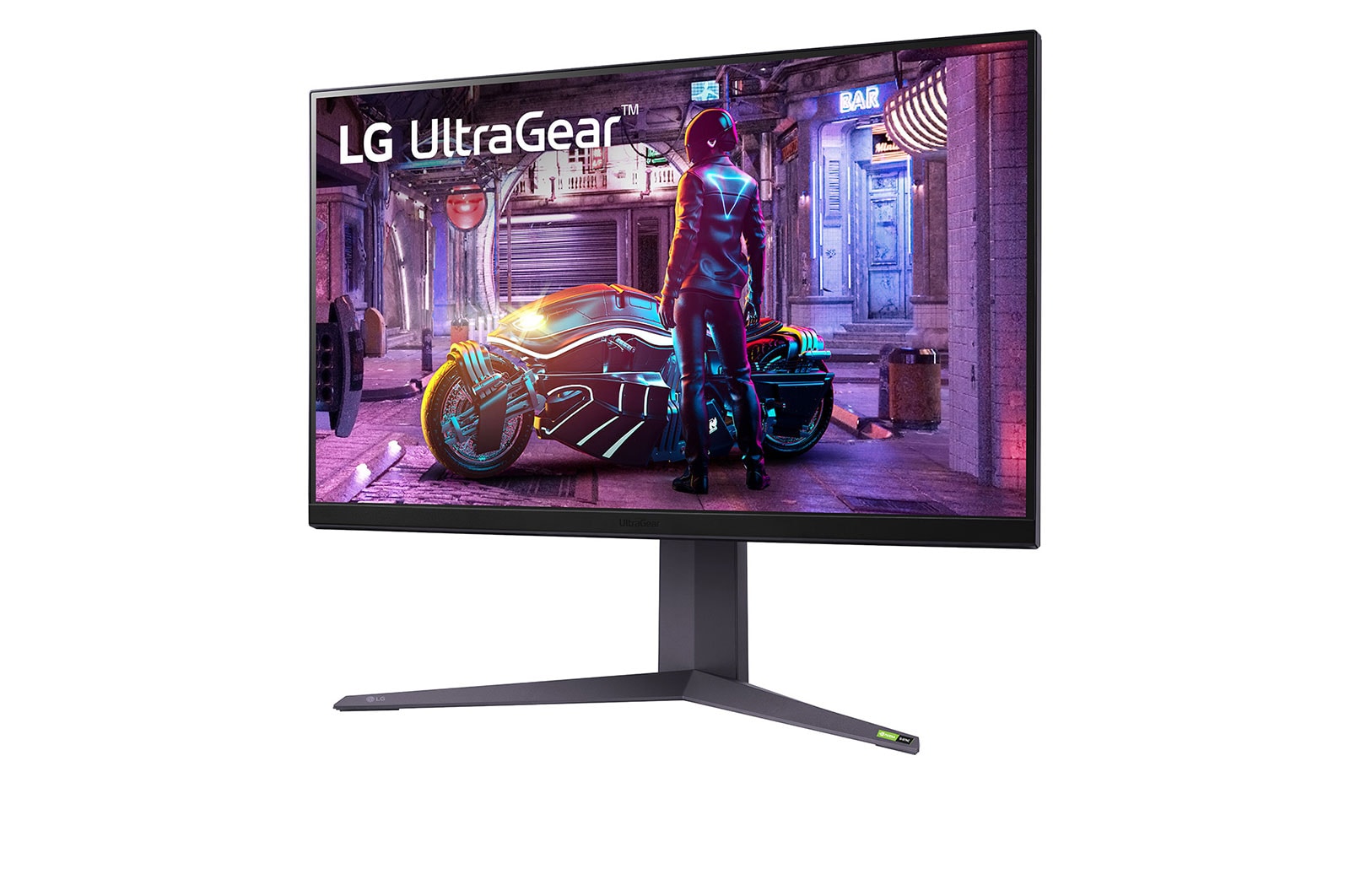 LG 32 Zoll UltraGear™ QHD Gaming-Monitor mit Wiederholrate von 240Hz (O/C 260Hz), 32GQ85X-B