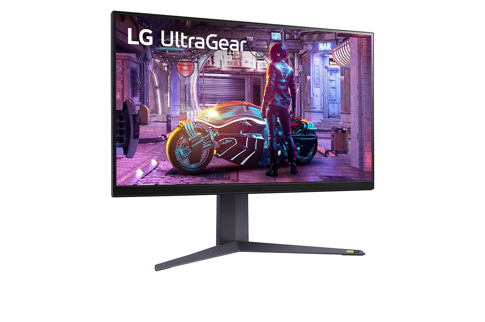 LG 32 Zoll UltraGear™ QHD Gaming-Monitor mit Wiederholrate von 240Hz (O/C 260Hz), 32GQ85X-B