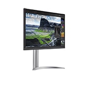 LG 31,5-Zoll UHD 4K Nano IPS Black Display mit einem Kontrastverhältnis von 2000:1, 32UQ85X-W