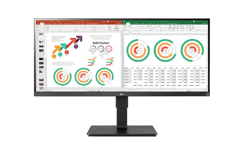 LG UltraWide™-QHD-Monitor mit 34 Zoll, 34BN770-B