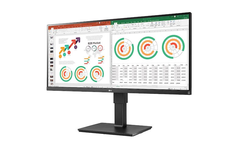 LG UltraWide™-QHD-Monitor mit 34 Zoll, 34BN770-B