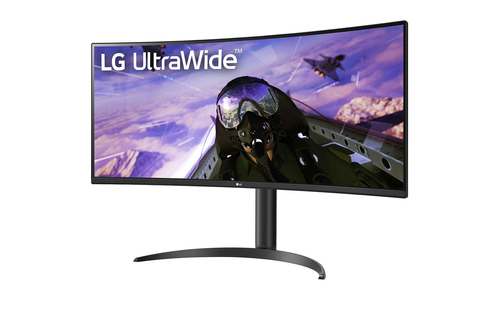 LG Curved 21:9-UltraWide™-Monitor mit 34 Zoll und QHD (3.440 x 1.440), 34WP65C-B