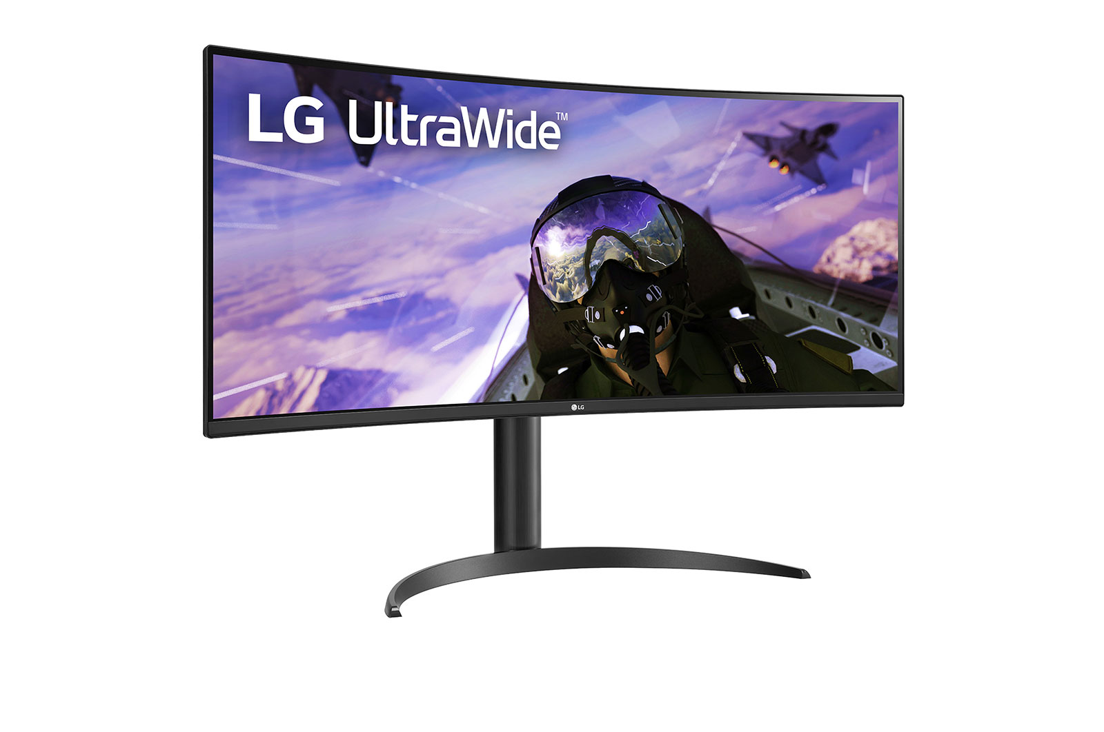 LG Curved 21:9-UltraWide™-Monitor mit 34 Zoll und QHD (3.440 x 1.440), 34WP65C-B