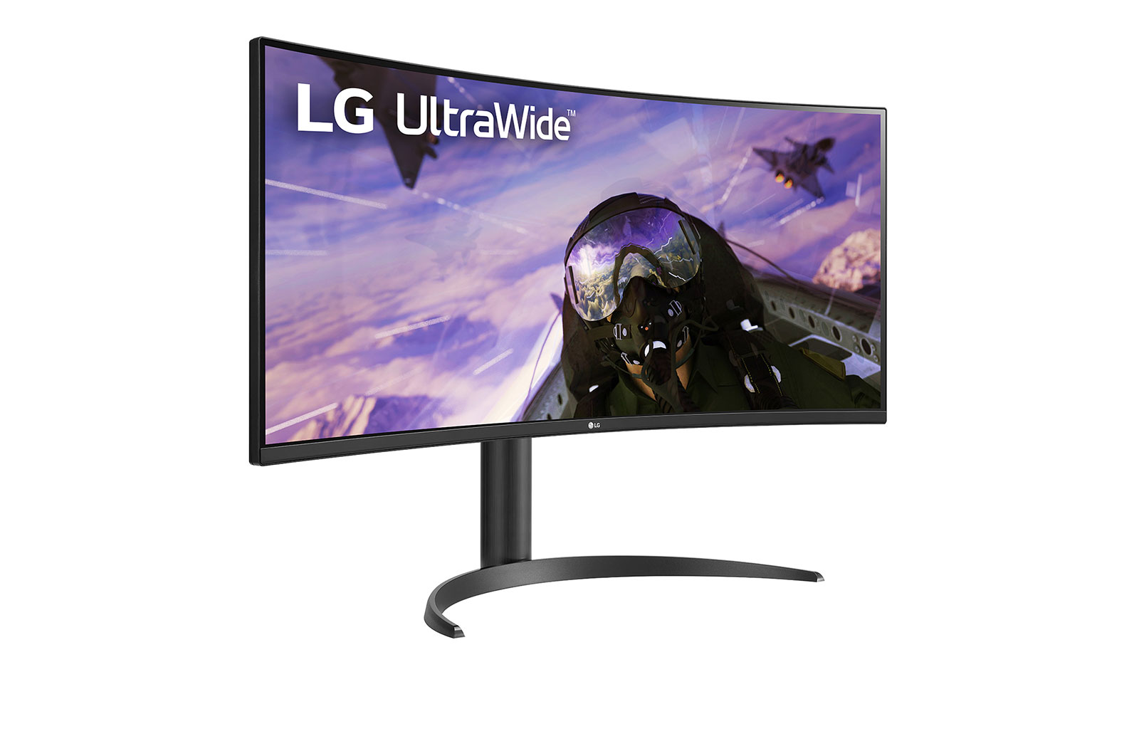 LG Curved 21:9-UltraWide™-Monitor mit 34 Zoll und QHD (3.440 x 1.440), 34WP65C-B