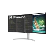 LG 35 Zoll Curved UltraWide™Monitor mit QHD-Auflösung und HDR10, 35WN75C-W