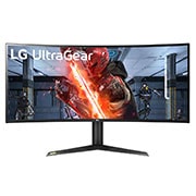 LG 37,5" Curved UltraGear™ QHD Gamin g-Monitor in 21:9 mit QHD+, 38GL950G-B