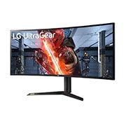 LG 37,5" Curved UltraGear™ QHD Gamin g-Monitor in 21:9 mit QHD+, 38GL950G-B
