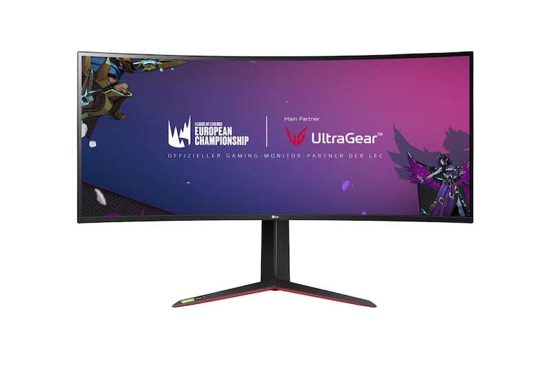 LG 37,5 Zoll Curved UltraWide™ Monitor mit QHD+ Auflösung und Nano IPS mit 1ms (GtG), 38GN950-B