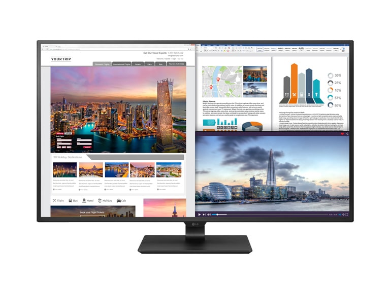 LG 43" Ultra HD 4K Monitor, 43UD79-B