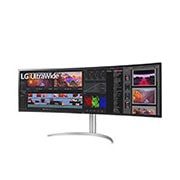 LG 49 Zoll UltraWide™ Monitor mit Dual QHD-Auflösung und Nano IPS, 49WQ95X-W