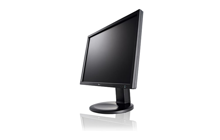 LG 55,88 cm (22“) ergonomischer LED Monitor mit Pivot-Funktion, höhenverstellbar, umweltfreundlich und mit hohen Kontrasten von 5.000.000:1 und integrierten Lautsprechern, E2210PM