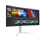 LG 37,5" 21:9 Business Curved UltraWide™ QHD+ (3.840 x 1.600) IPS Monitor, 38BQ85C-W