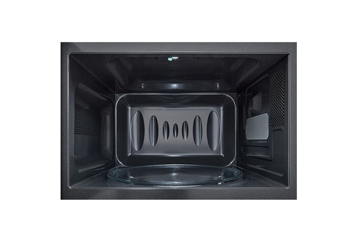 LG Solo-Mikrowelle Schwarz (20 L, 700 Watt) mit EasyClean | MS2032GAS, MS2032GAS