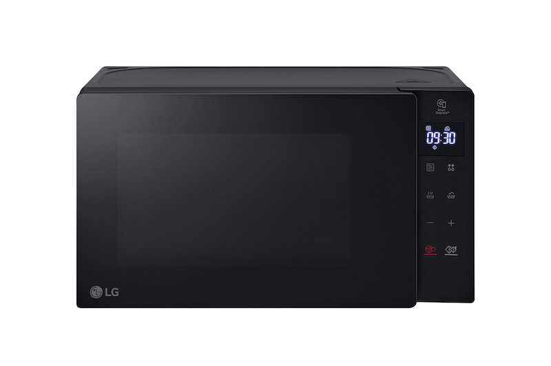 LG Solo-Mikrowelle Schwarz (20 L, 700 Watt) mit EasyClean | MS2032GAS, MS2032GAS
