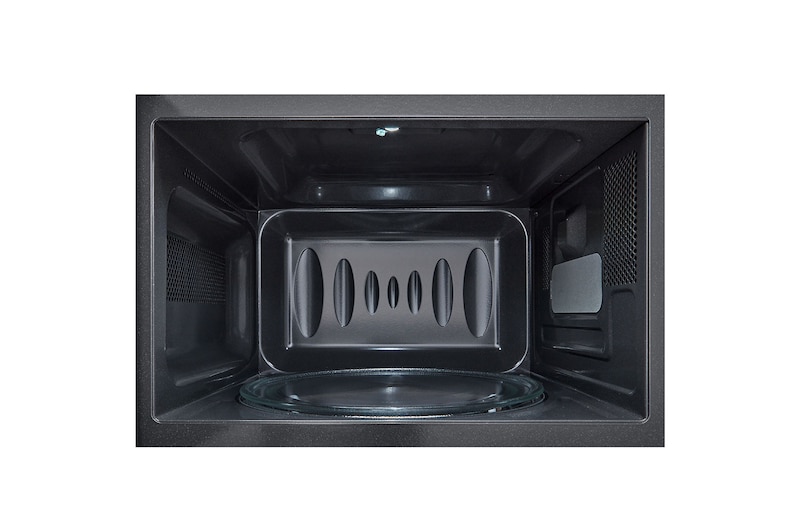 LG Solo-Mikrowelle Schwarz (20 L, 700 Watt) mit EasyClean | MS2032GAS, MS2032GAS