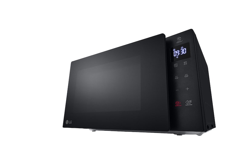 LG Solo-Mikrowelle Schwarz (20 L, 700 Watt) mit EasyClean | MS2032GAS, MS2032GAS