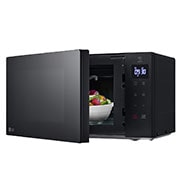 LG Solo-Mikrowelle Schwarz (20 L, 700 Watt) mit EasyClean | MS2032GAS, MS2032GAS