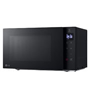 LG Solo-Mikrowelle Schwarz (20 L, 700 Watt) mit EasyClean | MS2032GAS, MS2032GAS
