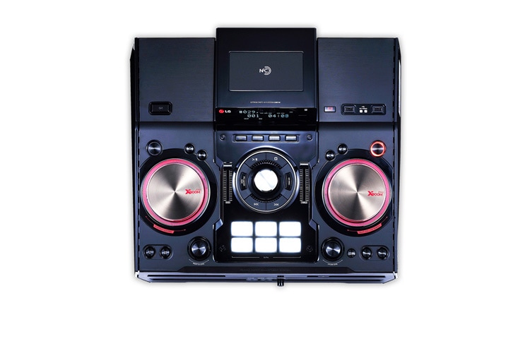 LG Micro Hi-Fi Anlage mit 3.200 Watt | Bluetooth, CD & Radio | USB | Auto DJ & Smart DJ, CM9940
