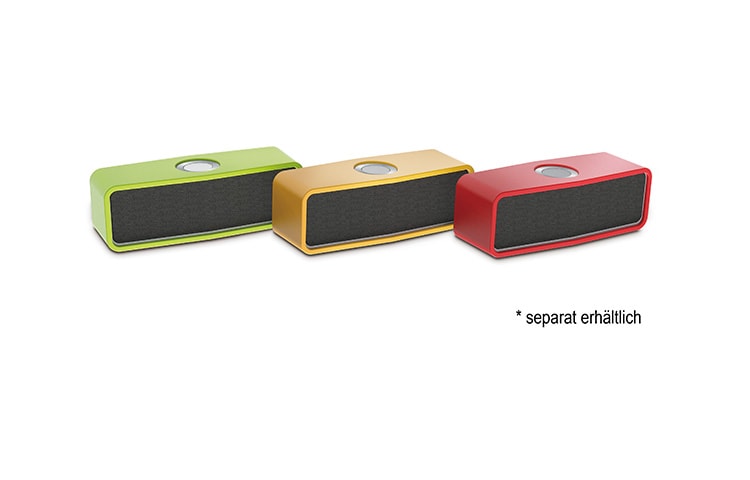 LG 2.0 tragbarer Bluetooth-Lautsprecher in Weiß mit 20 Watt | XBOOM Go , P7 (NA8550W)