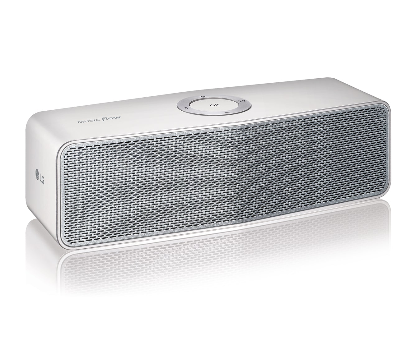 LG 2.0 tragbarer Bluetooth-Lautsprecher in Weiß mit 20 Watt | XBOOM Go , P7 (NA8550W)