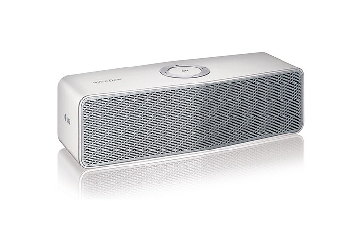 LG 2.0 tragbarer Bluetooth-Lautsprecher in Weiß mit 20 Watt | XBOOM Go , P7 (NA8550W)