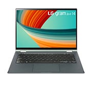 LG 14 Zoll Notebook mit Windows 11 Home | Intel® Core™ i7 Prozessor | 16GB LPDDR5 RAM | 1TB SSD | 72-WH-Akku | 14T90R-G.AA77G, 14T90R-G.AA77G