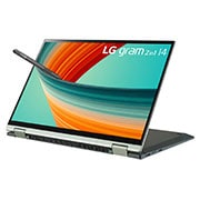 LG 14 Zoll Notebook mit Windows 11 Home | Intel® Core™ i7 Prozessor | 16GB LPDDR5 RAM | 1TB SSD | 72-WH-Akku | 14T90R-G.AA77G, 14T90R-G.AA77G