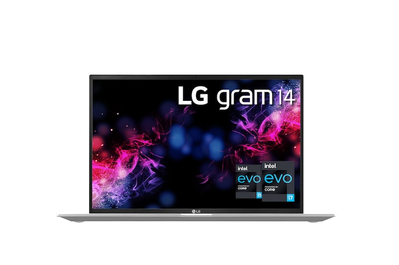 LG 14" Ultraleichtes Notebook mit Intel® Core™ Prozessor der 11. Generation und 72-WH-Akku, 14Z90P-G.AA79G