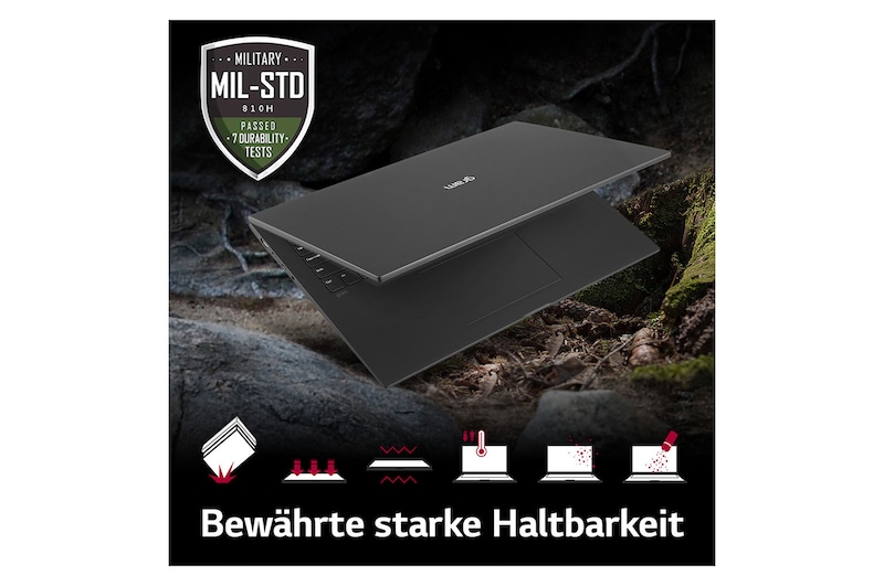 LG 14 Zoll Notebook mit Windows 11 Home | Intel® Core™ i7 Prozessor | 16GB LPDDR5 RAM | 1TB SSD | 72-WH-Akku | 14Z90R-G.AA79G, 14Z90R-G