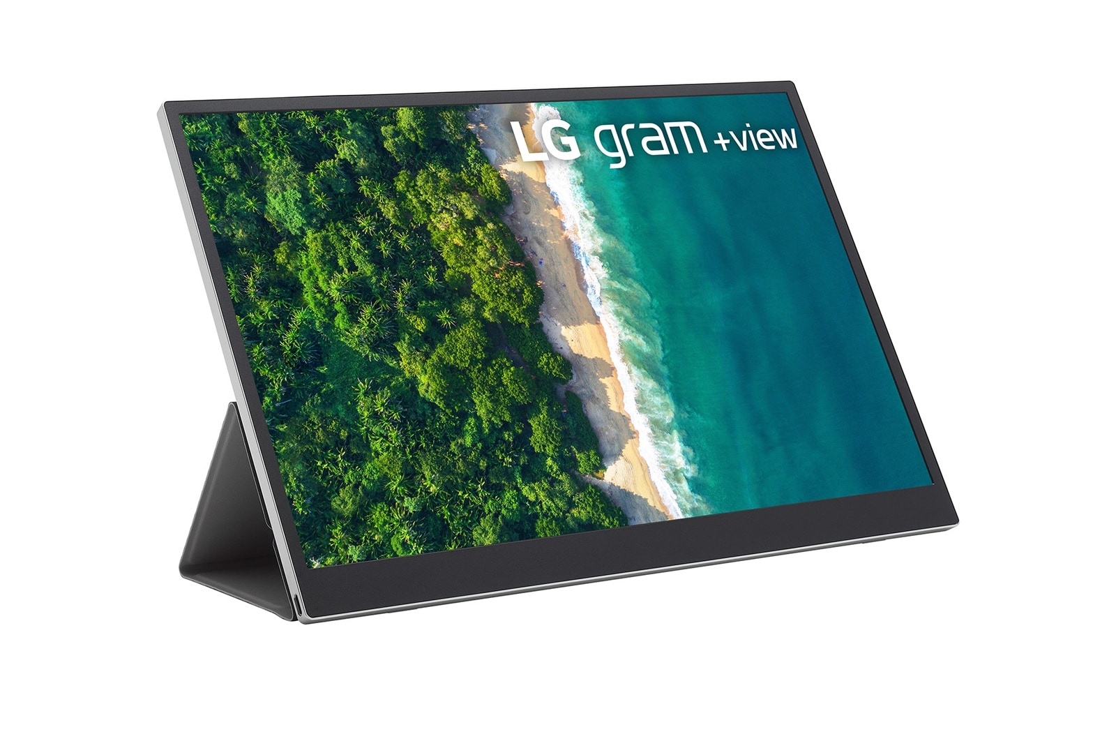 LG 16-Zoll +view für LG gram Portable Monitor mit USB Typ-C™, 16MQ70