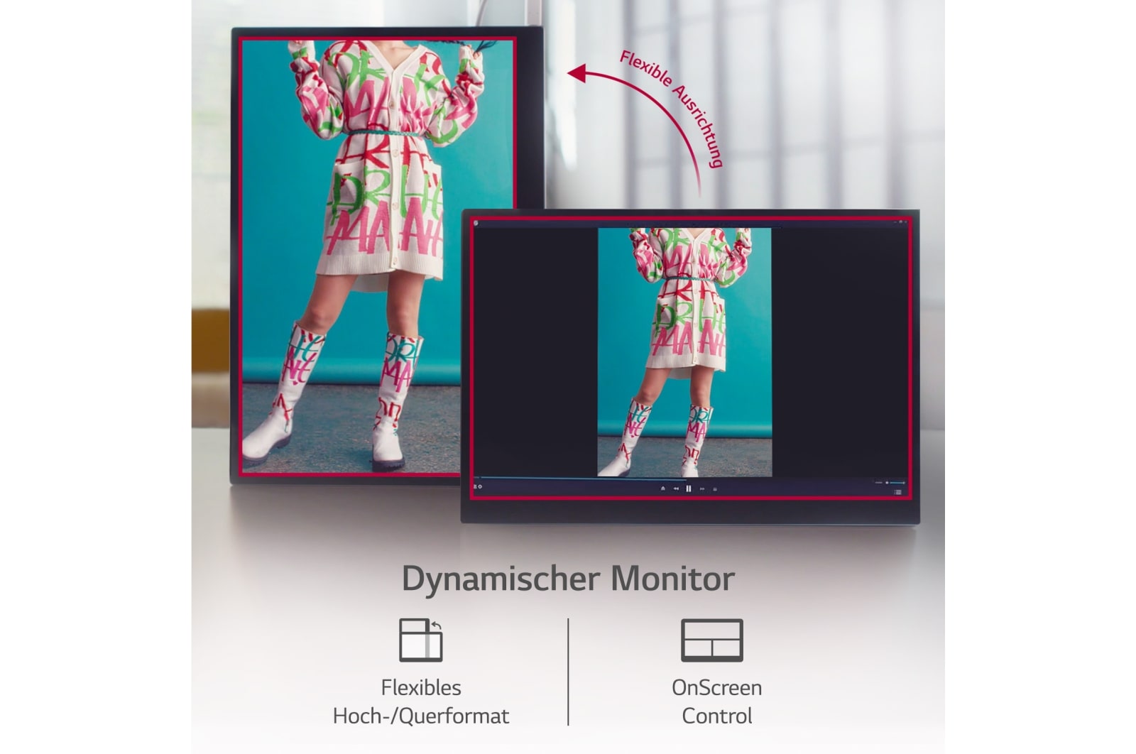 LG 16-Zoll +view für LG gram Portable Monitor mit USB Typ-C™, 16MQ70