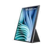 LG 16 Zoll +view für LG gram Portable Monitor mit USB Typ-C™ und 45 W Power Delivery, 16MR70