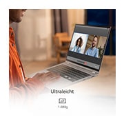 LG 16'' Convertible mit Windows 11 Home | Intel® Core™ i7 Prozessor | 16GB LPDDR5 RAM | 1TB SSD | 2in1 Notebook | 16T90Q-G.AA79G, 16T90Q-G.AA79G