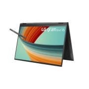 LG 16 Zoll Convertible mit | Intel® Core™ i7 Prozessor | Windows 11 Home | 16GB LPDDR5 RAM | 1TB SSD | 2in1 Notebook | 16T90R-G.AA78G, 16T90R-G.AA78G