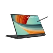 LG 16 Zoll Convertible mit | Intel® Core™ i7 Prozessor | Windows 11 Home | 16GB LPDDR5 RAM | 1TB SSD | 2in1 Notebook | 16T90R-G.AA78G, 16T90R-G.AA78G