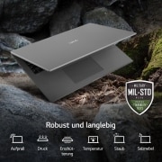 LG 16'' Notebook mit Windows 11 Home | Intel® Core™ i7 Prozessor | 16GB LPDDR4X RAM | 512GB SSD | 80-WH-Akku | 16Z90Q-G.AA76G, 16Z90Q-G.AA76G